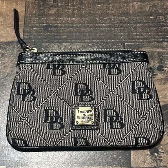 Dooney & Bourke Signature Pouch - Picture 1 of 6